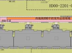 ​保利海淀半壁店项目规划引关注，室外运动场与消防车道重叠