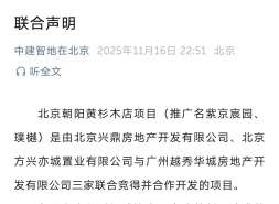 中建智地和越秀地产和解，黄杉木双子回归正常