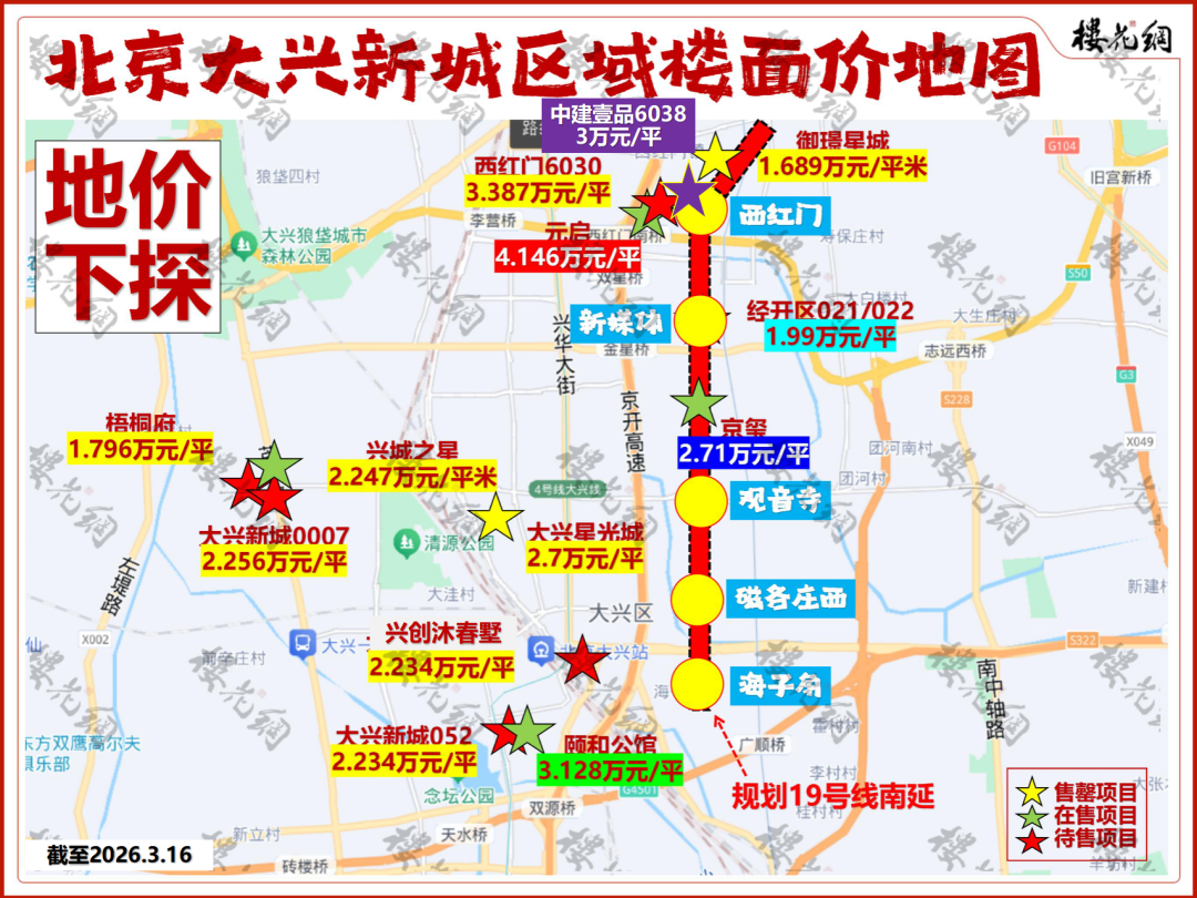 兴创置地旗下三盘调规，北向赠送设备平台
